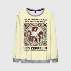 Мужской свитшот 3D Led Zeppelin - Texas International Pop Festival 1969