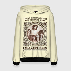 Женская толстовка 3D Led Zeppelin - Texas International Pop Festival 1969