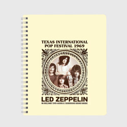 Тетрадь Led Zeppelin - Texas International Pop Festival 1969