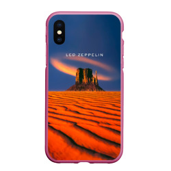 Чехол для iPhone XS Max матовый Led Zeppelin коллекционное