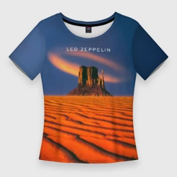 Женская футболка 3D Slim Led Zeppelin коллекционное