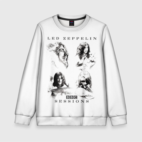 Детский свитшот 3D BBC Sessions - Led Zeppelin, цвет 3D печать