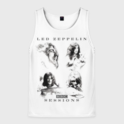 Мужская майка 3D BBC Sessions - Led Zeppelin