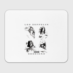 Прямоугольный коврик для мышки BBC Sessions - Led Zeppelin