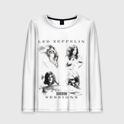 Женский лонгслив 3D BBC Sessions - Led Zeppelin