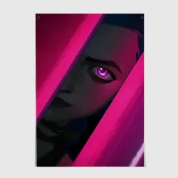 Постер Jinx Arcane League of Legends