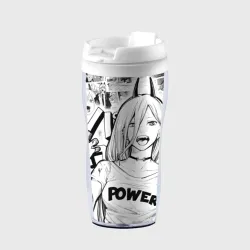 Термокружка-непроливайка Power - Chainsaw-Man