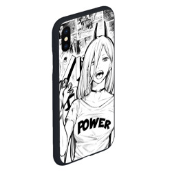 Чехол для iPhone XS Max матовый Power - Chainsaw-Man - фото 2