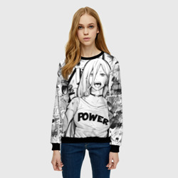 Женский свитшот 3D Power - Chainsaw-Man - фото 2