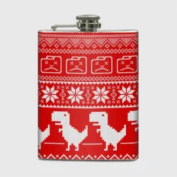 Фляга Вязаный принт