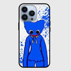 Чехол для iPhone 13 Pro Poppy Playtime blue игра Поппи плейтайм Хагги Вагги