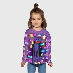 Детский лонгслив 3D Poppy Playtime - милый Хагги Вагги - фото 2