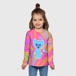 Детский лонгслив 3D Poppy Playtime - малыш Хагги Вагги - фото 2
