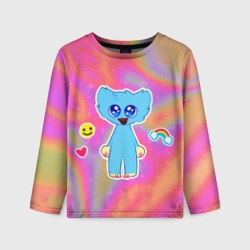 Детский лонгслив 3D Poppy Playtime - малыш Хагги Вагги