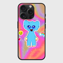 Чехол силиконовый для Apple iPhone 15 Pro матовый Poppy Playtime - малыш Хагги Вагги