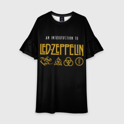 Детское платье 3D An Introduction to Led Zeppelin