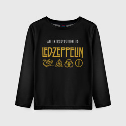 Детский лонгслив 3D An Introduction to Led Zeppelin
