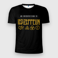 Мужская футболка 3D Slim An Introduction to Led Zeppelin