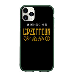 Чехол для iPhone 11 Pro матовый An Introduction to Led Zeppelin