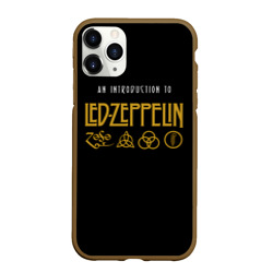 Чехол для iPhone 11 Pro Max матовый An Introduction to Led Zeppelin