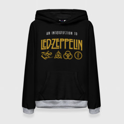 Женская толстовка 3D An Introduction to Led Zeppelin