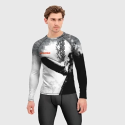 Мужской рашгард 3D Led Zeppelin - дебютный альбом - фото 2