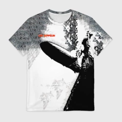 Мужская футболка 3D Led Zeppelin - дебютный альбом