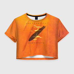 Женская футболка Crop-top 3D Led Zeppelin Remasters