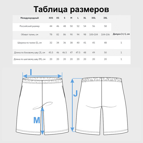 Мужские шорты спортивные Новогодний узор с пивом и оленями, цвет 3D печать - фото 6