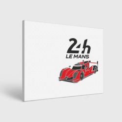 Le mans гонки 24 – Холст прямоугольный с принтом купить