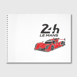 Альбом для рисования Le mans гонки 24