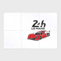 Магнитный плакат 3Х2 Le mans гонки 24