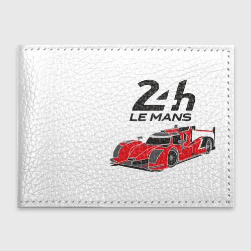 Обложка для студенческого билета с принтом Le mans гонки 24, вид спереди №1
