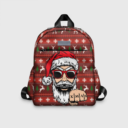 Детский рюкзак 3D Bad Santa Плохой Санта