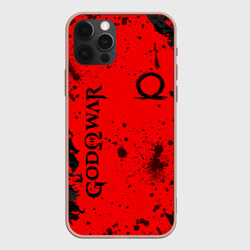 Чехол для iPhone 12 Pro Max God of War Брызги крови