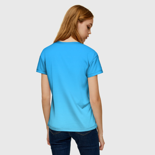 Женская футболка 3D с принтом BILLY HERRINGTON / БИЛЛИ ХЕРРИНГТОН / GACHIMUCHI, вид сзади #2