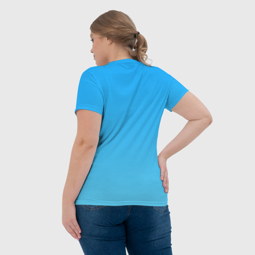 Женская футболка 3D с принтом BILLY HERRINGTON / БИЛЛИ ХЕРРИНГТОН / GACHIMUCHI, вид сзади #2