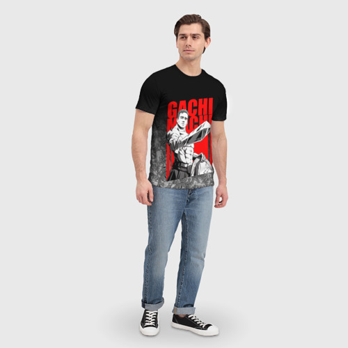 Мужская футболка 3D BILLY HERRINGTON / БИЛЛИ ХЕРРИНГТОН / SPARTA / СПАРТА, цвет 3D печать - фото 5