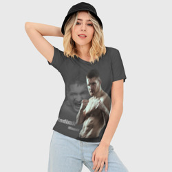 Женская футболка 3D Slim Mineev - фото 2