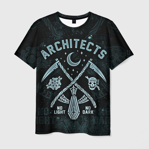 Мужская футболка 3D Architects, Alpha Omega, цвет 3D печать