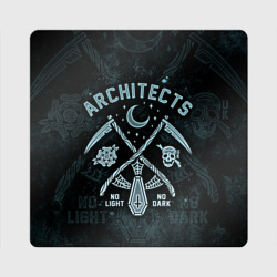 Магнит виниловый Квадрат Architects, Alpha Omega