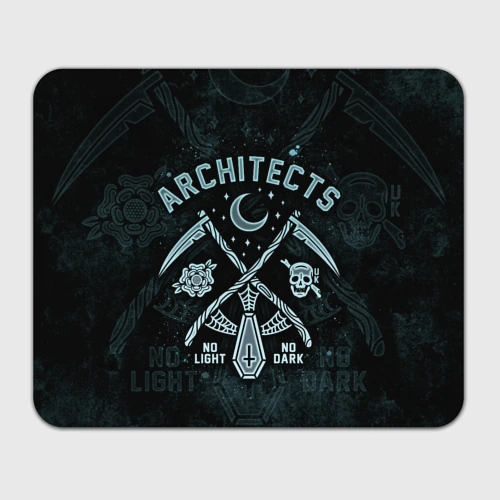 Прямоугольный коврик для мышки Architects, Alpha Omega