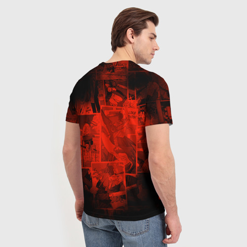 Мужская футболка 3D Chainsaw Man Дэнджи, цвет 3D печать - фото 4