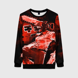 Женский свитшот 3D Chainsaw Man Дэнджи