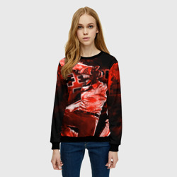 Женский свитшот 3D Chainsaw Man Дэнджи - фото 2