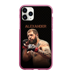 Чехол для iPhone 11 Pro Max матовый Alexander The Grim Reape