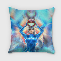 Подушка 3D Samus Aran space warrior from Metroid