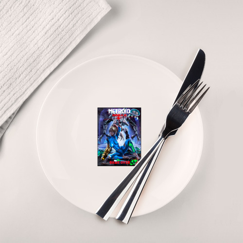 Тарелка Poster Metroid Dread - game over girl - фото 2
