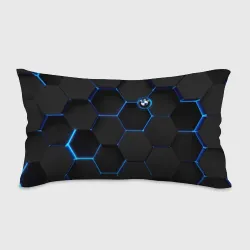 Подушка 3D антистресс BMW blue neon theme
