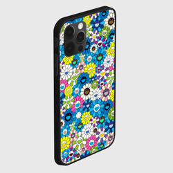 Чехол для iPhone 12 Pro Max Takashi Murakami Улыбающиеся цветы - фото 2